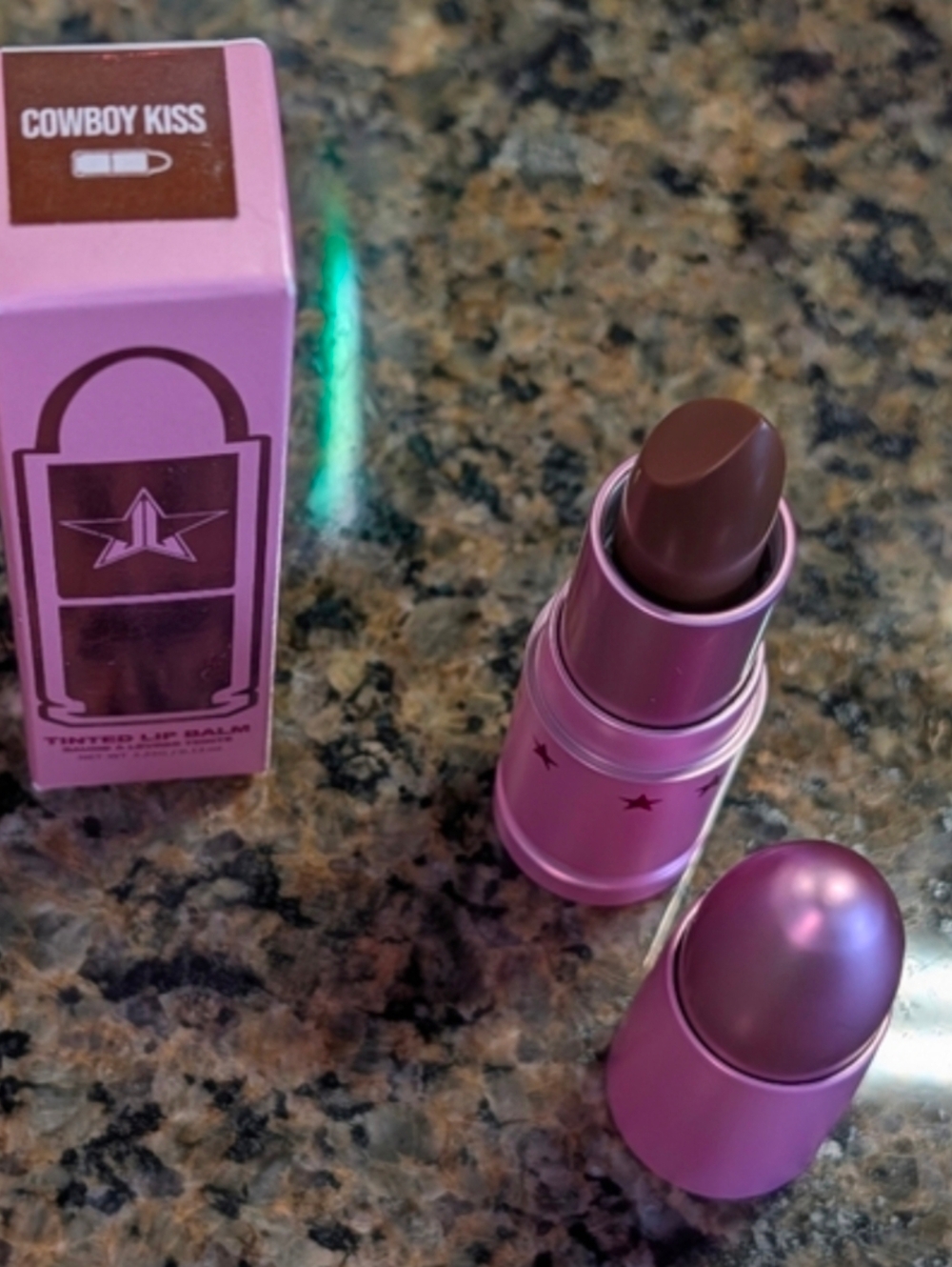 Cowboy Kiss Hydrating Supple Lip Balm In Dark Brown By Jeffree Star NIB - Picture 11 of 13